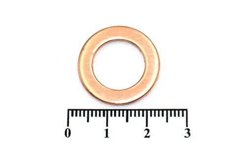 Шайба медная 13х21х1.5