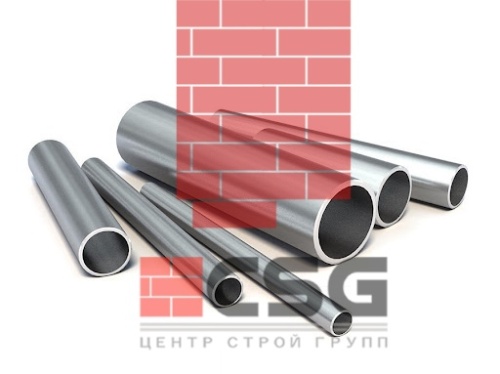 Трубы электросварные оцинкованные 114х4.5, длина 7,8 м