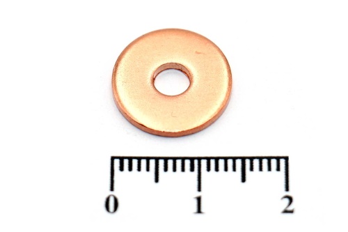 Шайба медная 4х14х1.5