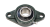 Подшипниковый узел 480206 (UCFL 206) (e 117 мм)