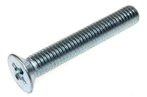 Винт с потайной головкой 5x40 оцинк. DIN 965, тыс.шт (500шт)
