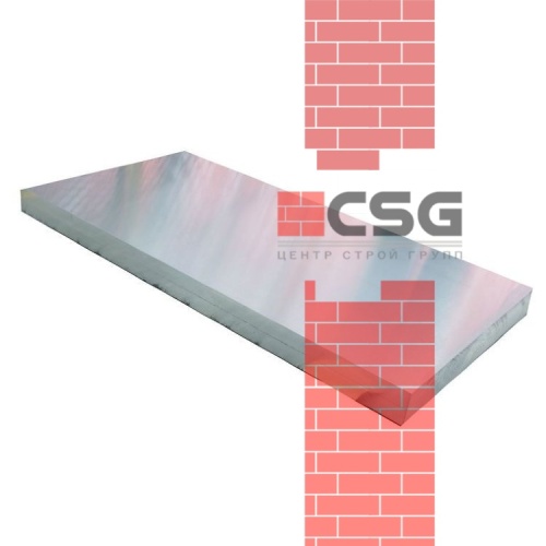 Плита дюралевая 65х1500х3000 РТ-Техприемка, марка Д16Б