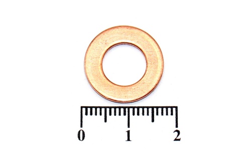 Шайба медная 9х17х1.0