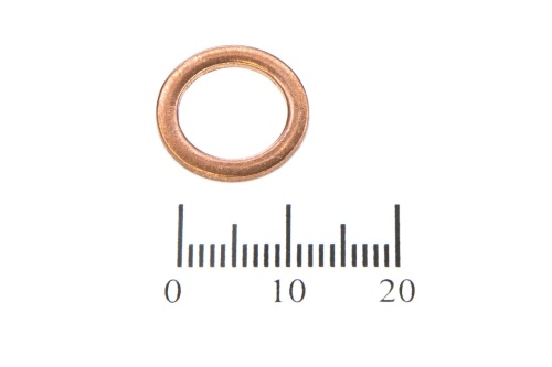 Шайба медная 10х14х0.5