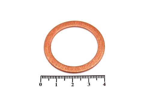 Шайба медная 30х39х1.0