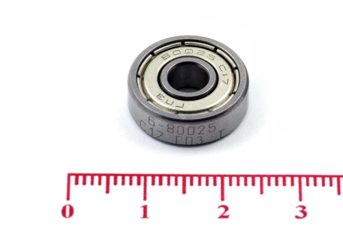 Подшипник 625 ZZ (6-80025) 5*16*5мм ГПЗ/СПЗ-4 (шт)