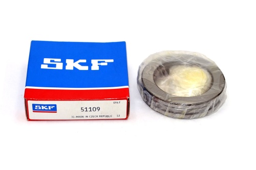 Подшипник SKF 51109 (8109) 45*65*14мм