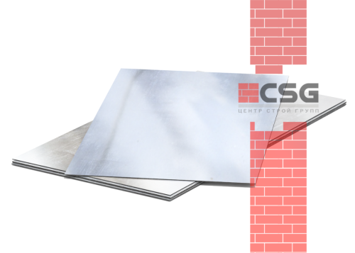 Лист оцинкованный 3х1250х2500 Zn140 М пас 