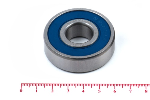 Подшипник 6303 2RS (6-180303 С17) 17*47*14мм ГПЗ/СПЗ-4 (шт)