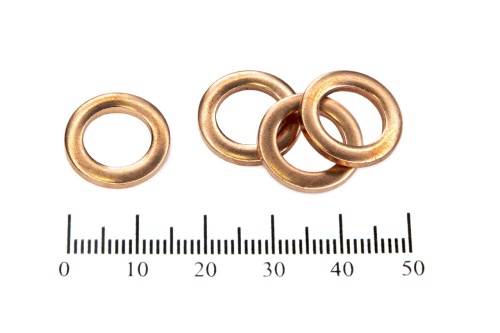 Шайба медная 10х16х2.0