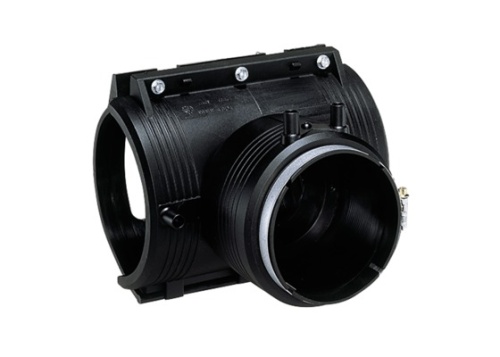 Седелочный отвод «Сатурн» d225x90 с ответной частью электросварной