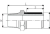 Универсальный переходник ПЭ-латунь с нар. резьбой d50x1 ½″