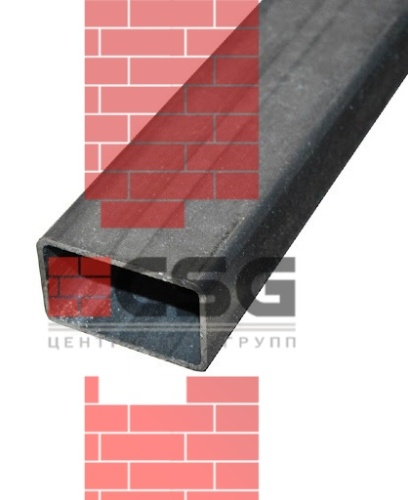 Трубы прямоугольные оцинкованные 40х20х1.5, длина 6 м, размер b 20